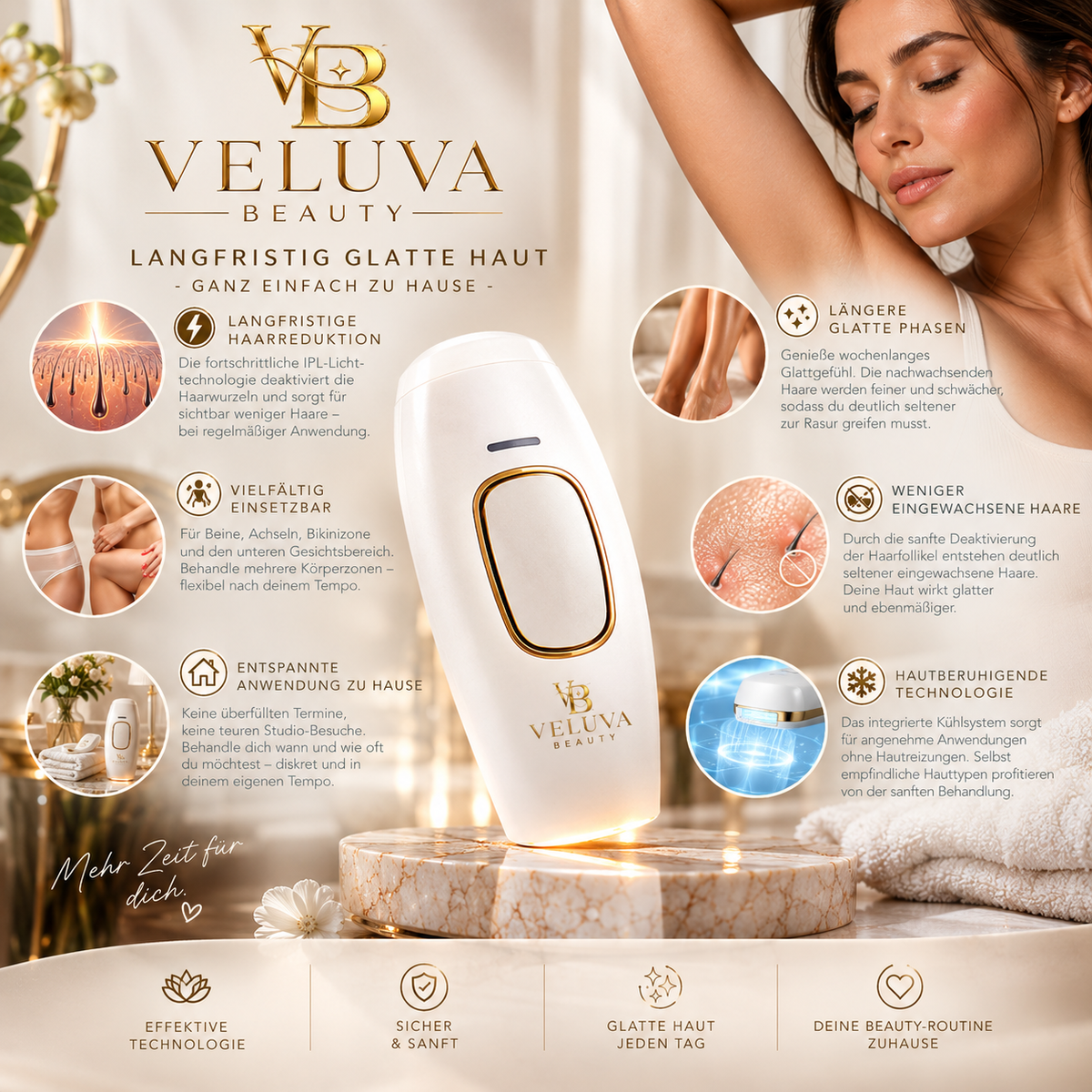 Veluva Beauty IPL Haarentferner