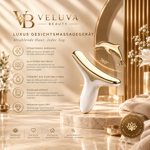 Veluva Beauty Premium Gesichtsmassagegerät